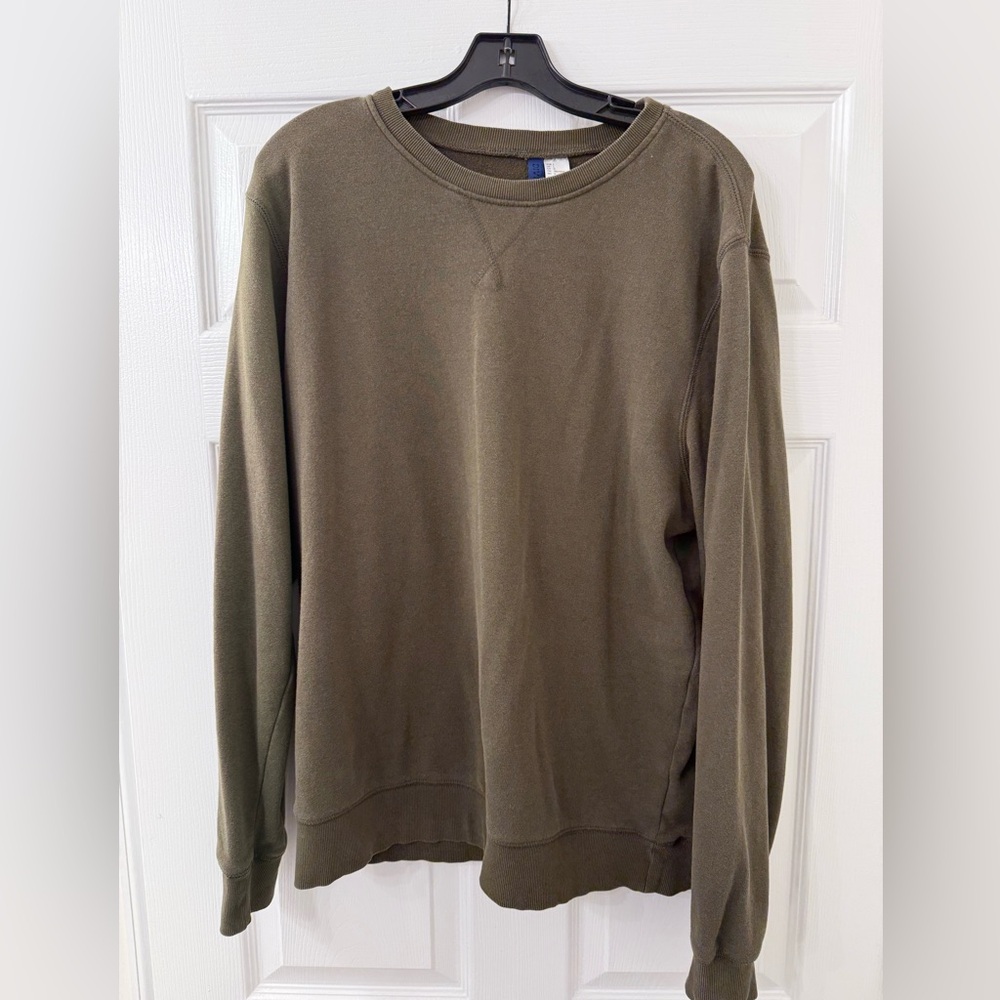 Men's H&M Olive Green Sweater